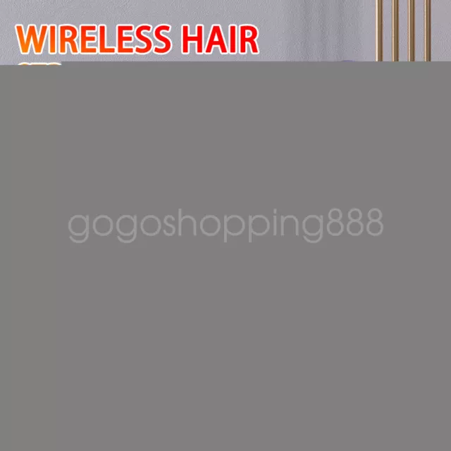 Hair Straightener Brush Hot Comb Hair Straightening LED Display