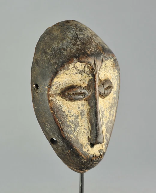 LEGA cute Lukwakongo Mask cult of the Bwami Congo Drc African Tribal Art 1130