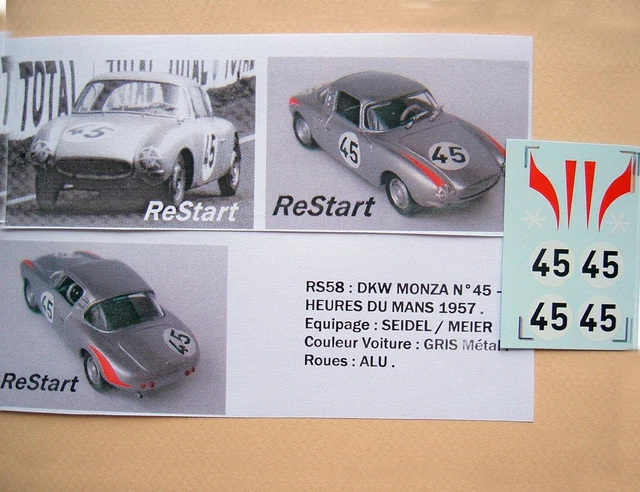 Chevron B36 Chrysler-Simca R.O.C. Le Mans 1977 - Maßstab 1:43 1975-1979