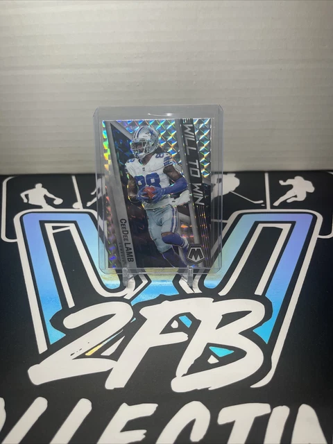 2022 Panini Mosaic Will to Win #WW-18 CeeDee Lamb Mosaic Insert