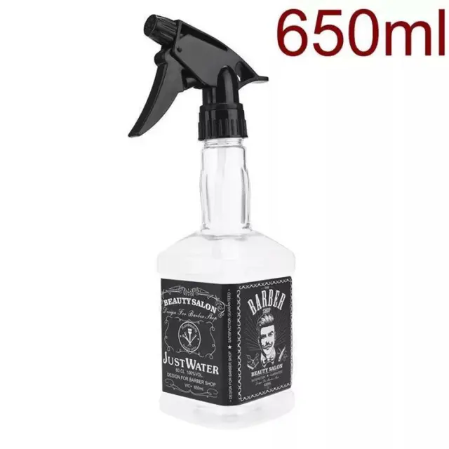 Just Water Spray Bottle | Barber Hair Tools Water Sprayer Clear 650ml