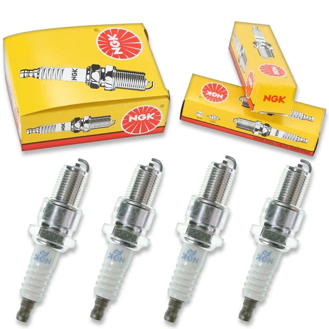 4 pcs NGK Standard Spark Plugs for 1984-1987 Honda Civic 1.3L 1.5L L4 - my