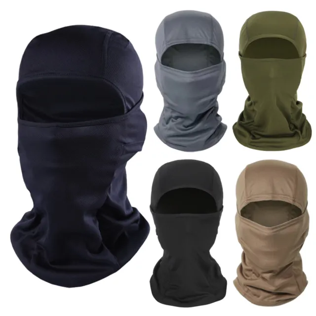 Tactical Balaclava Full Face Mask Military Camouflage Wargame Helmet Liner Cap