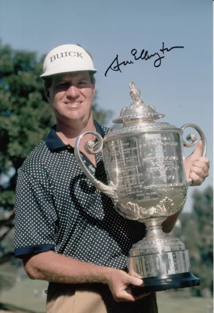 Steve Elkington Hand Signed 12x8 Photo PGA Champion 1995.
