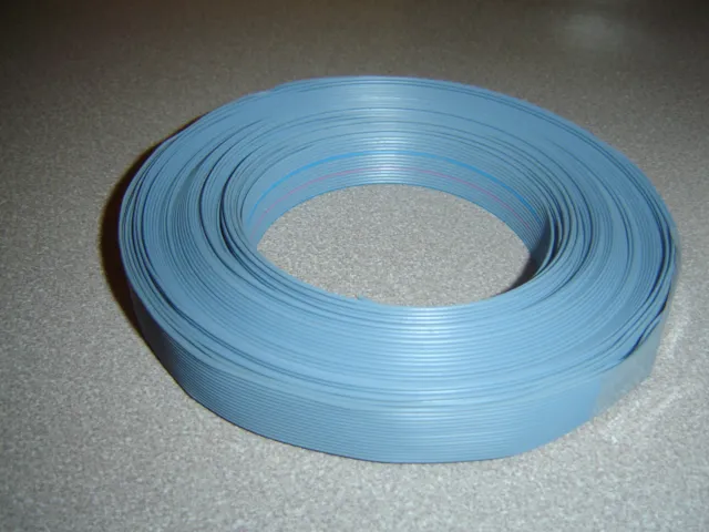 Sold Per 2 Ft, 2651, 15 Conductor Ribbon Cable 28(7x36) AWG, 0.050" 1.27mm Pitch