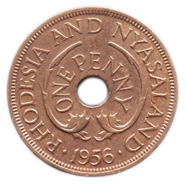 1 Penny 1956 Rhodesien & Nyasaland / Nyassaland
