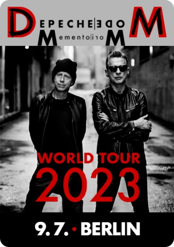 2 DEPECHE MODE Steh FOS 2 Tickets 09.07.23 Olympiastadion BERLIN