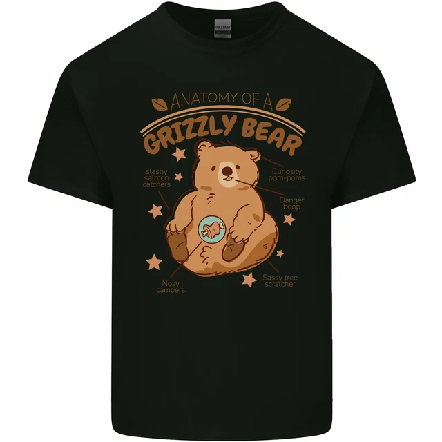 T-shirt Homme Bear Hug - Ours Blanc Imprimé - Taille M - Très Bon état
