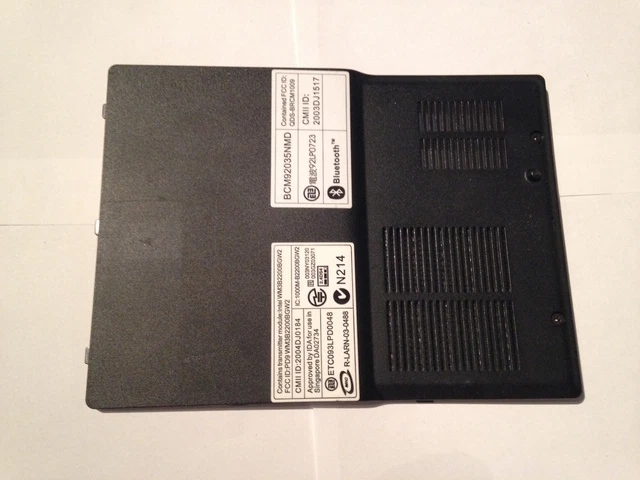 Cache Plastique Inférieur Pour PC Portable Packard Bell Easynote MS2266 - Pièce Détachée D'occasion