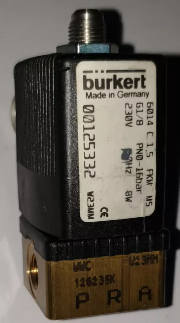 Kaeser Kompressoren Elettrovalvola Ricambi Originali 230V 50/60 G 1/8 3/2 Vie