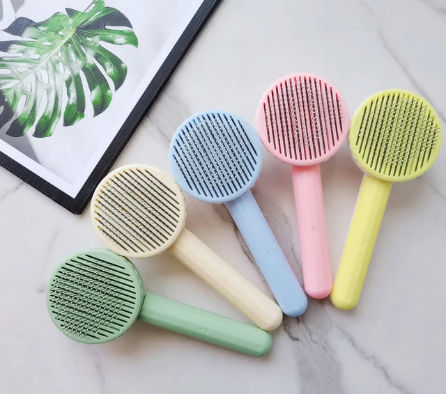 Dog Cat Brush Comb Hair Fur Grooming Brush Remover Pet Cleaning Tool