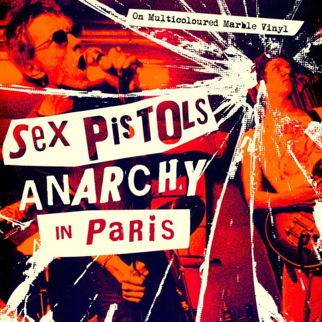 Sex Pistols - Anarchy In Paris Multi-Colour Marble Vinyl  (2023 - EU - Original)