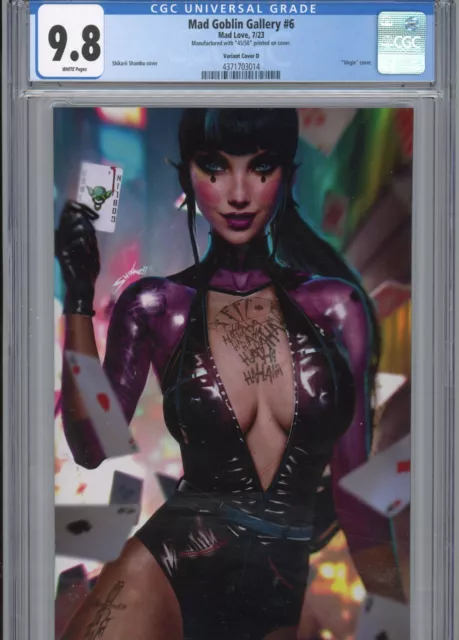 CGC 9.8 - Mad Goblin Gallery #6 - DC - Punchline - SHIKARII - Tattoo - LE: 50