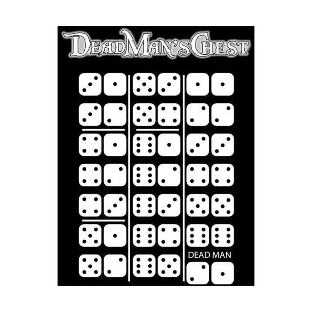 EAGLEGRYPHON DICE GAME Dead Man's Chest Deluxe (Wood Ed) Box SW 16.95