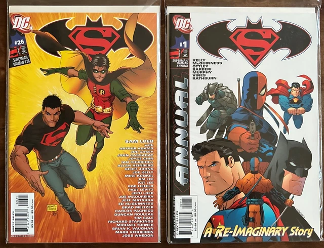 DC Comics Superman/Batman #26 Variant + Annual #1 (2006) Lot of 2