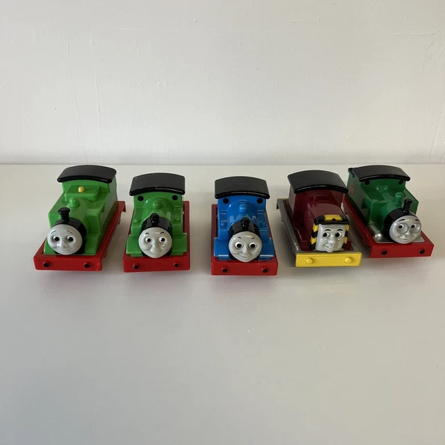 RETRO GOLDEN BEAR Thomas The Tank Engine Toys X5 Talking Oliver Percy retro-golden-bear-thomas-the-tank-engine-toys-x5-talking-oliver-percy