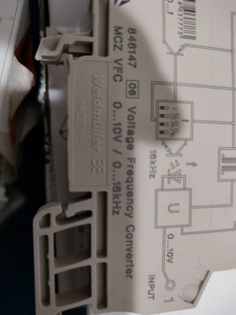 Weidmuller relay /#G w2x 8295
