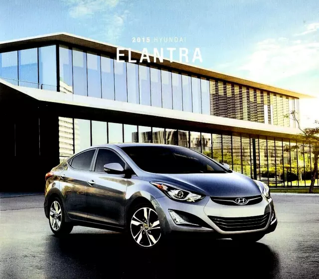 2015 Hyundai Elantra Sedan—U.s. Dealer Sales Brochure—New Nos