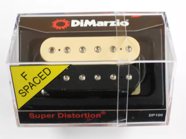DiMarzio F-spaced Super Distortion Bridge Black/Creme DP 100