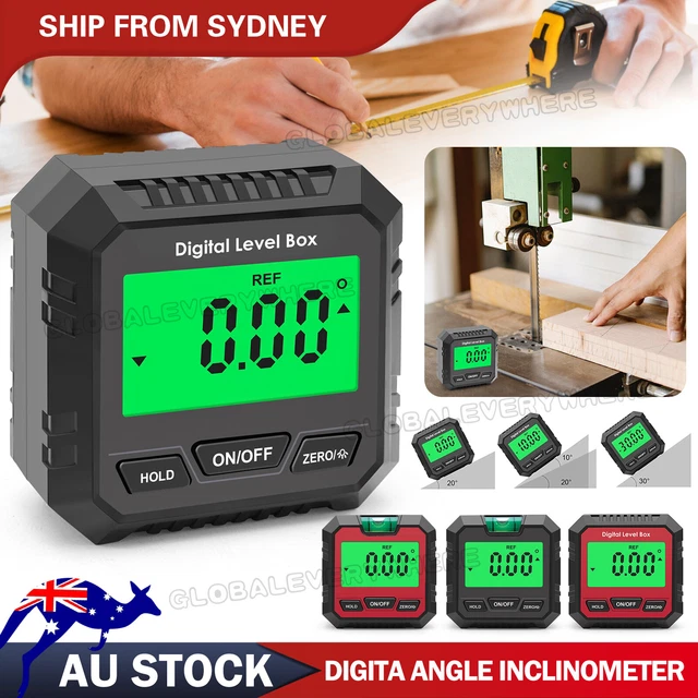 MAGNETIC DIGITAL PROTRACTOR Angle Finder Gauge Inclinometer Level Meter ...