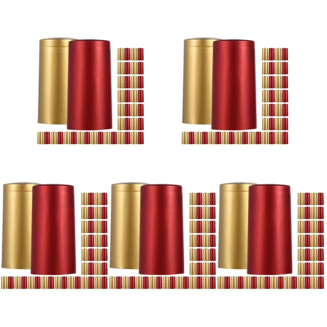 500 pz tappi termoretraibili capsule bottiglia stopper