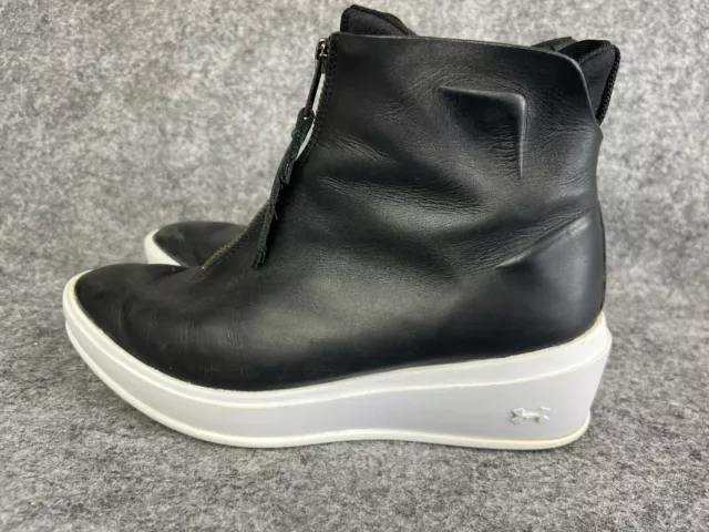 UNDER ARMOUR UAS Club Mid Canvas Suede Boots Black Men s Sz 8 11 68.00 PicClick