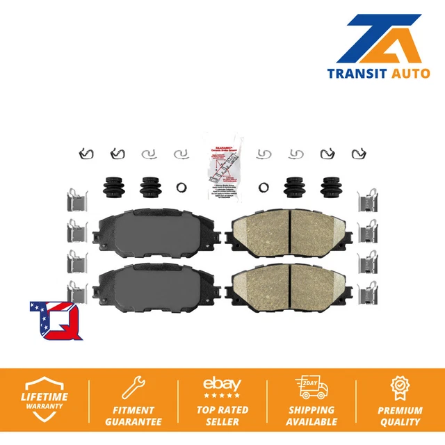 AmeriBRAKES Front Ceramic Disc Brake Pads For Toyota RAV4 Scion tC Matrix Vibe