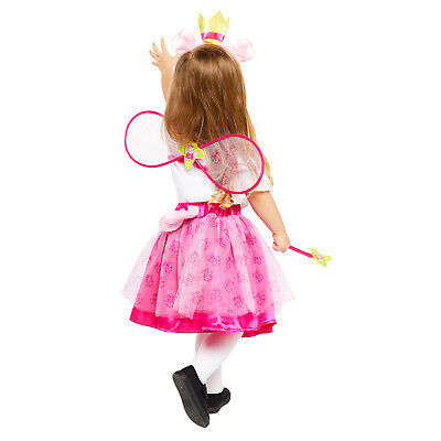 Bambine Peppa Pig Fata Gonna Tutu Kit Costume TV Childs Costume Vestito 2