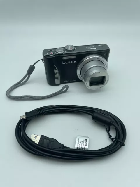 Panasonic LUMIX DMC-TZ25 EG 12.1MP Digitalkamera Schwarz