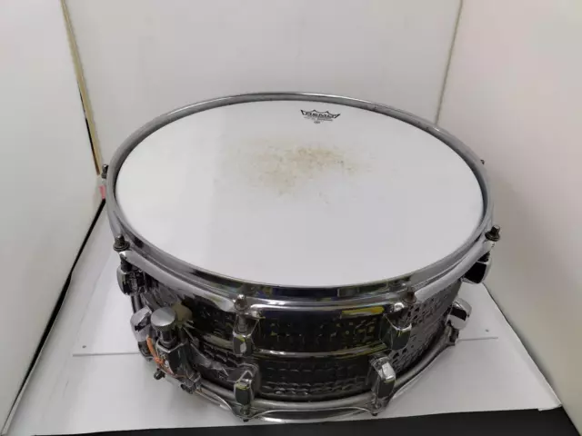 Pearl Hammered Steel Shell Snare