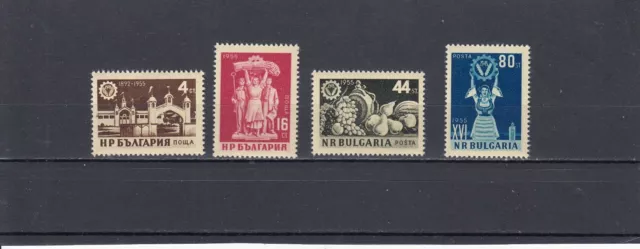 Bulgarien 1955 J. postfrisch Satz MiNr. 963-966 MNH(**)