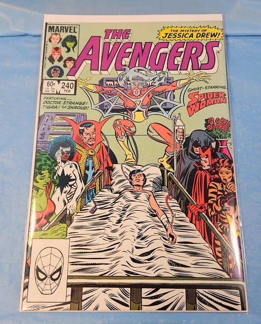 Marvel Comics 1983 The Avengers #240 Comic Book.