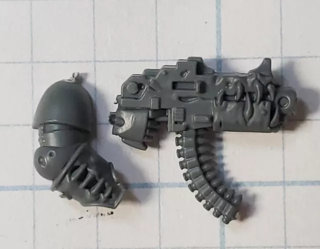 Warhammer 40k Death Guard Armory Bits Plague Marine Mutated Bolter #116