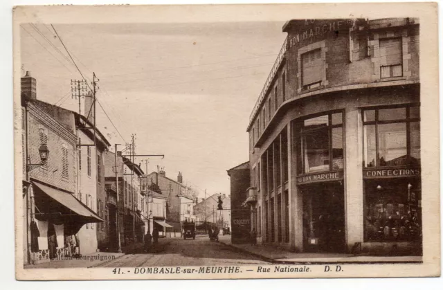 DOMBASLE SUR MURTHE - Meurthe & Moselle - CPA 54 - cheap shop