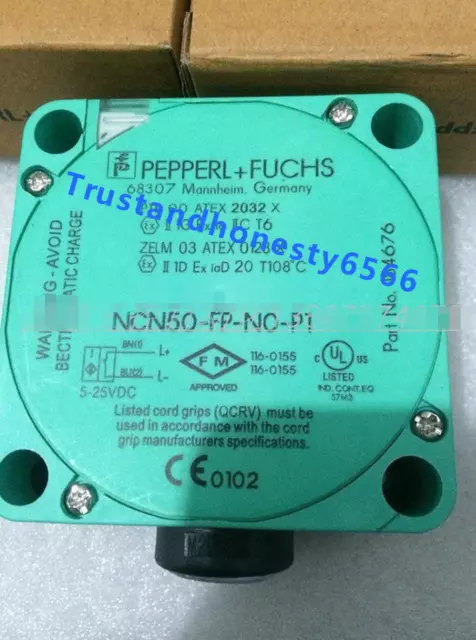 1 PIEZA NUEVO PARA Sensor Inductivo Pepperl+ Fuchs NCN50-FP-N0-P1 envío gratuito