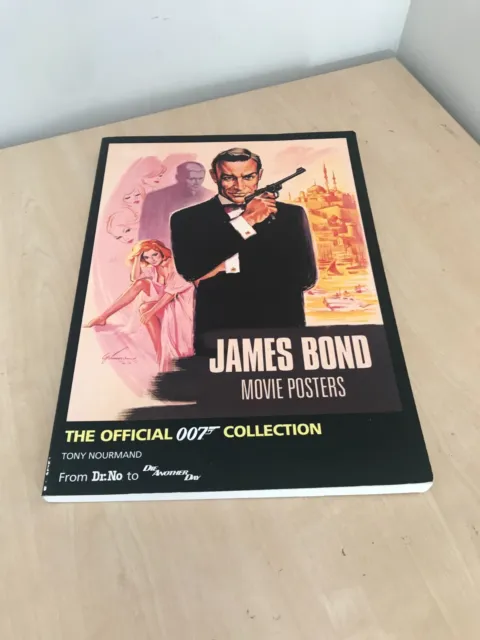 James Bond Movie Poster Postcard Book Dr No To Die Another Day