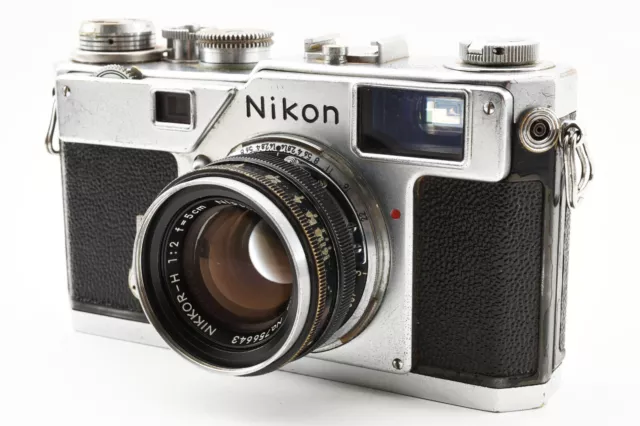 Nikon S3 Rangefinder Film camera Nikkor-H 50mm 5cm F/2 Lens From Japan #2088508