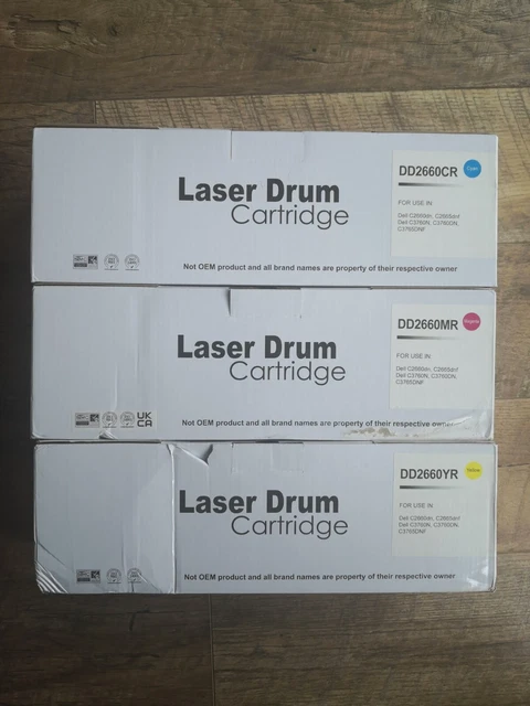 4 Toner Capitale Compatibili Per Dell C 2660, C 2660 DN, C 2665, C