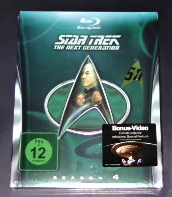 Star Trek The Next Generazione Stagione/Stagione 4 blu ray Im Inciso Cofanetto