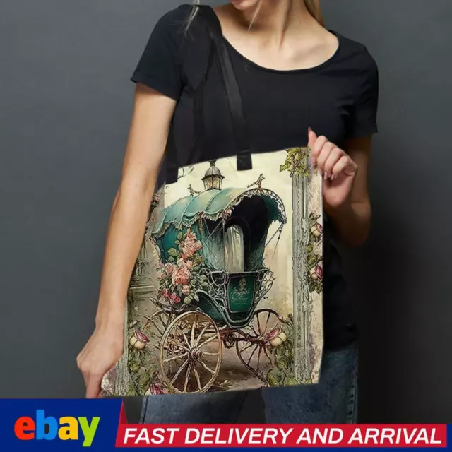 Embroidery Kit Hand Needlepoint Kit Cross Stitch Canvas Tote Bag for Adults