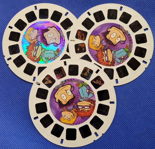 View Master Rugrats NICK ALL GROWN Up Nickelodeon Rugrats View-Master 3 TEST Reels + Copy ...