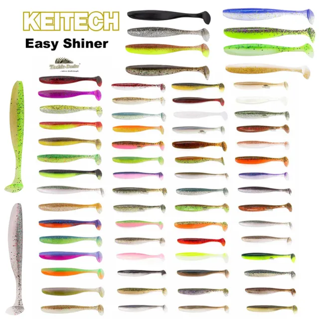 Keitech Easy Shiner 7 Größen / 32 Farben, Swimbait, Shad