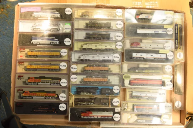 N Scale ATLAS ATHEARN F59 SD70 SP BNSF SF AMTK UP PRR FA PA sold individually,