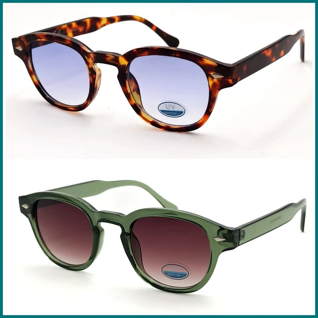 Occhiali Da Sole Retrò Ovali - Lenti Grigie UV400, Unisex - Foto 8