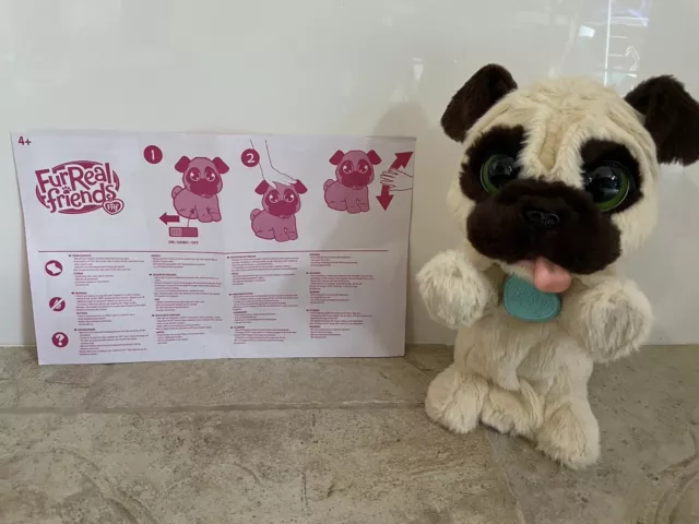 FurReal Friends Interactive JJ My Jumping Pug Pet Dog Toy