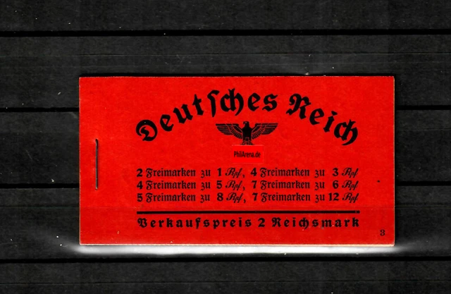 DR: MiNr. MH 36.2, Markenheftchen, postfrisch, **