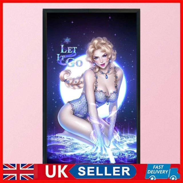 Character Full Cross Stitch 11CT Cotton Thread DIY Printed Embroidery Kits Gifts