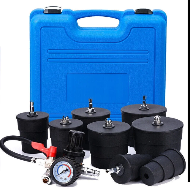 TABODD 9-tlg. Ladeluftkühler Prüfset - Adapter Für Turbolader Systeme 35-90mm