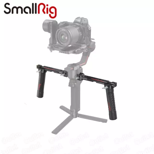 SmallRig RS2 RSC2 RS 3 RS 3 Pro Dual Handle, Sildable Rubber Handgrip for DJI UK