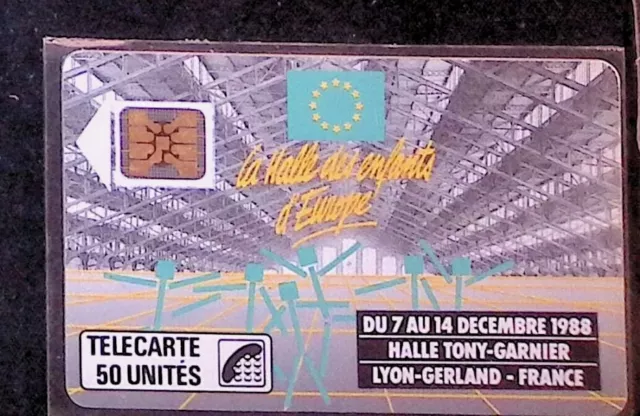 Télécarte publique utilisée  HALLE  Tony Garnier